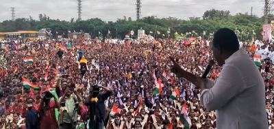 Unity Day celebrations 3 Telangana Unity Day celebrations begin with huge rallies