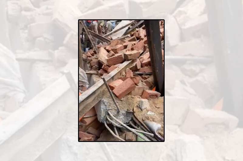 Under-construction wall collapses in Noida, labourers feared trapped