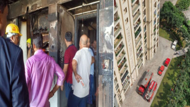 10 rescued from burning floor in Thane residential high-rise