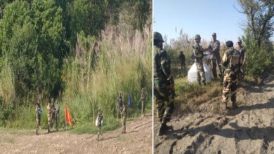 BSF, Pak Rangers exchange sweets on Diwali at IB in Jammu