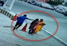 Hyderabad: Chain snatching incident in broad daylight caught on camera
