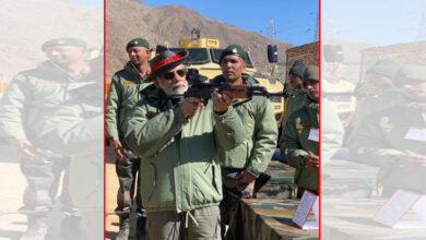 Modi in Kargil to celebrate Diwali with soldiers