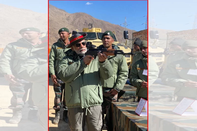 Modi in Kargil to celebrate Diwali with soldiers