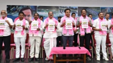 TRS releases 'chargesheet' against BJP ahead of Munugode bypoll