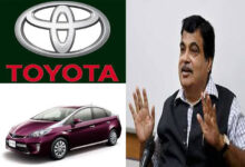 Gadkari launches Toyota's pilot project on flex fuel hybrid vehicle
