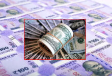 Rupee touches 82.72 against dollar before closing at 82.63