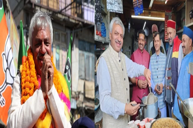 BJP fields Shimla's 'Chaiwala' in the state-capital's tight contest