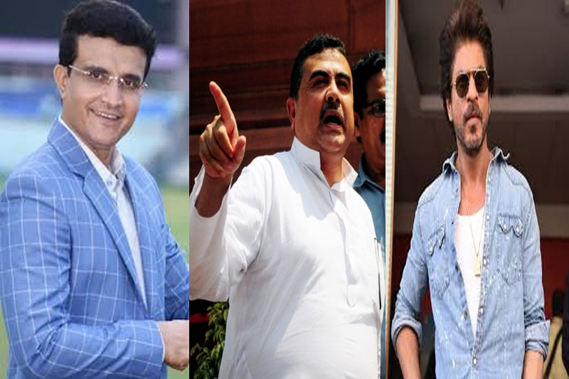 Make Ganguly Bengal's brand ambassador replacing SRK: Suvendu Adhikari to Mamata
