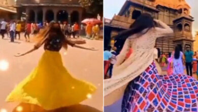 Women dancing to Bollywood songs at Mahakal temple sparks row
