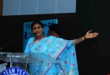 Telangana : YSRTP Chief vows to continue party's fight against corruption in KLIP