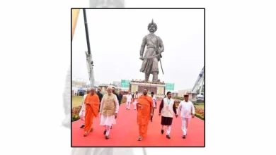 PM Modi unveils 108-feet tall 'Statue of Prosperity' in B'luru
