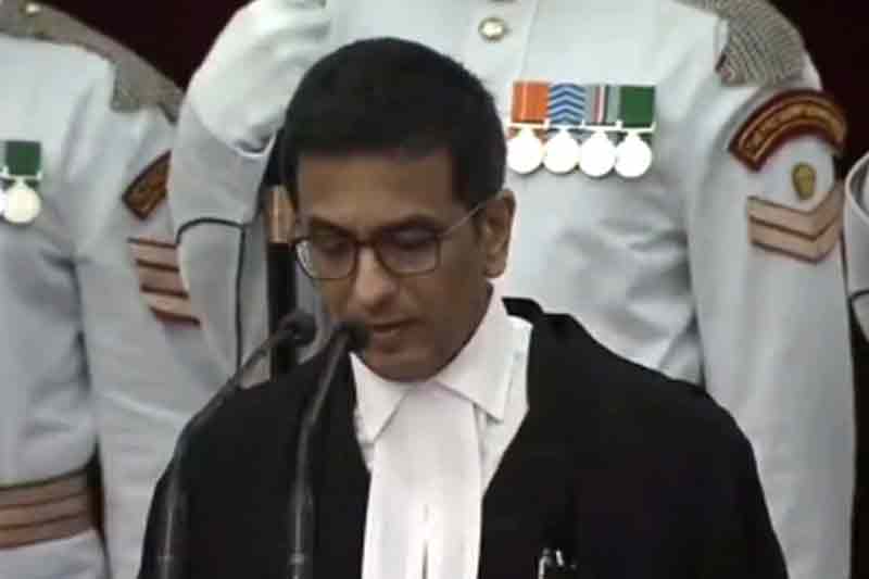 Justice DY Chandrachud sworn-in as 50th Chief Justice of India