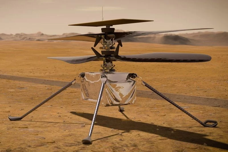 NASA's Mars helicopter makes a short yet significant flight