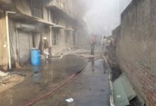 Massive fire breaks out in Noida factory