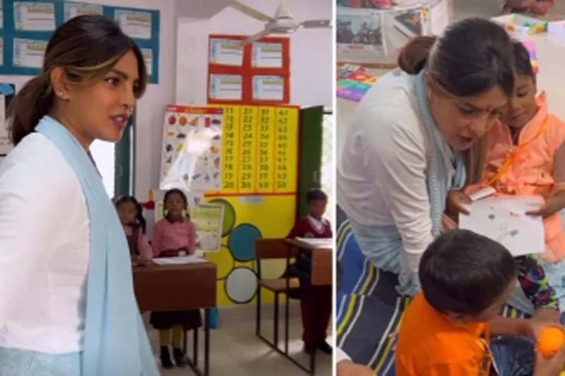 Priyanka Chopra visits Lucknow on UNICEF trip
