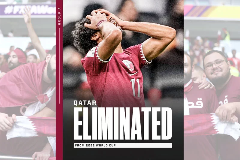 Hosts Qatar out of World Cup, Netherlands survive Ecuador scare in 1-1 draw