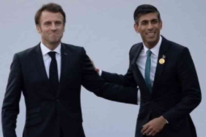 Sunak, Macron agree to drive climate action forward