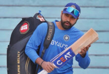 Rohit Sharma suffers forearm injury, seen moving around with an icepack: Report
