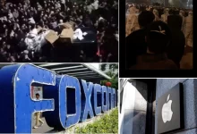 Violent protests erupt at Foxconn's largest iPhone factory in China