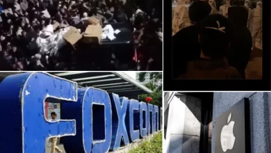 Violent protests erupt at Foxconn's largest iPhone factory in China