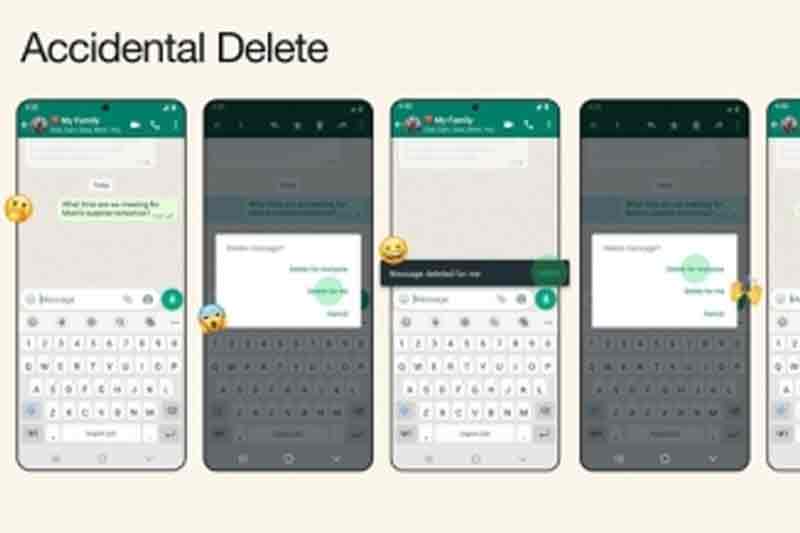 WhatsApp introduces 'Accidental delete' feature