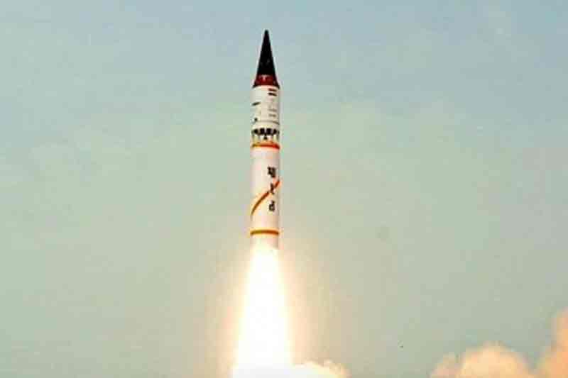 India successfully conducts night trials of Agni 5 missile