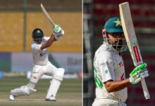Babar Azam breaks multiple records in Karachi Test