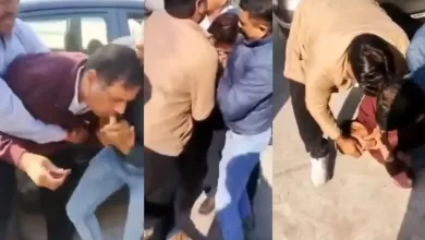 Cop tries to swallow bribe money