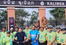 1,300 km community cycling flagged off in Odisha