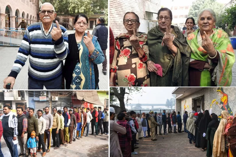 MCD polls: Delhi records 18% voting till 12 pm