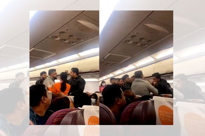 Fight Breaks Out Between Two Passengers On Kolkata Bound Thai Smile Airways Flight The Munsif