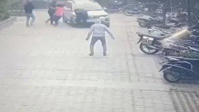 Speeding car hits professor in Ghaziabad society