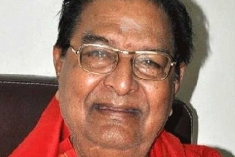 Tollywood veteran actor Kaikala Satyanarayana no more