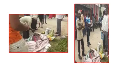 Unable to afford transport, K'taka man carries wife's body on shoulder