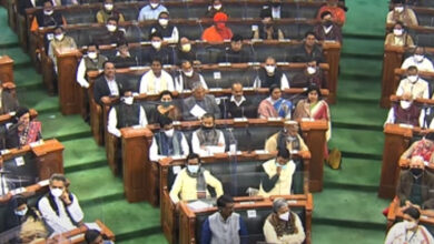 LS adjourned till 2 pm amid Oppn protests on China transgression issue