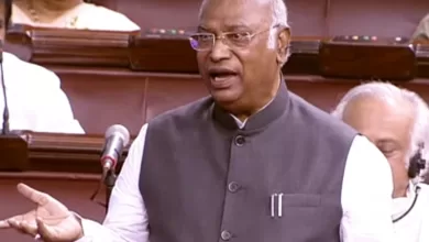 Kharge mentioning a business house invites rap from RS chair