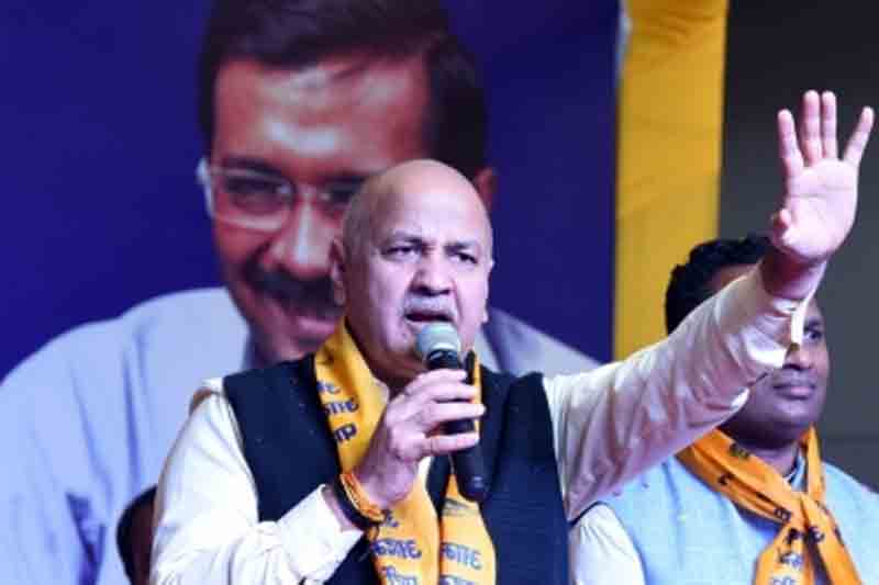 BJP has turned Delhi into capital of garbage mounds, stray animals: Sisodia