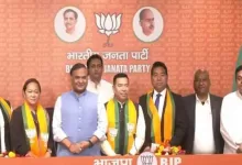 Four MLAs from Meghalaya join BJP