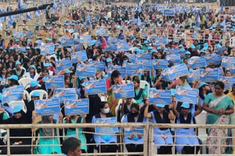 Thousands attend Kurnool meet in support of three Andhra capitals