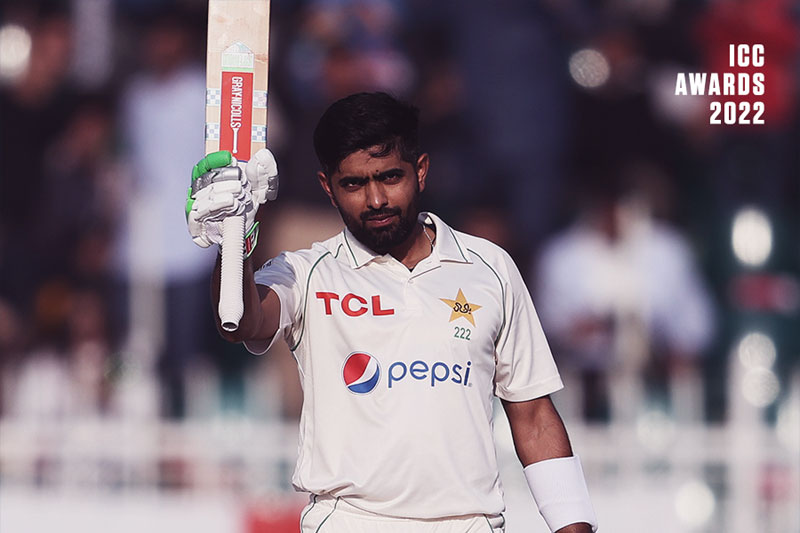 Babar declared cricketer of the year for 2022