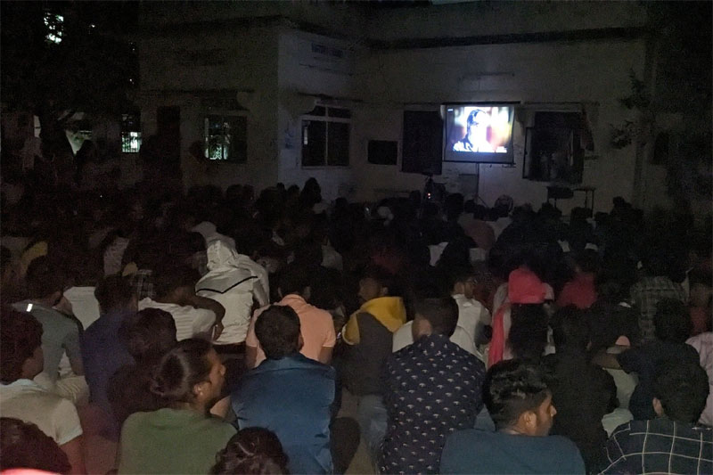 BBC documentary screened at University of Hyderabad; In response ABVP screens The Kashmir Files