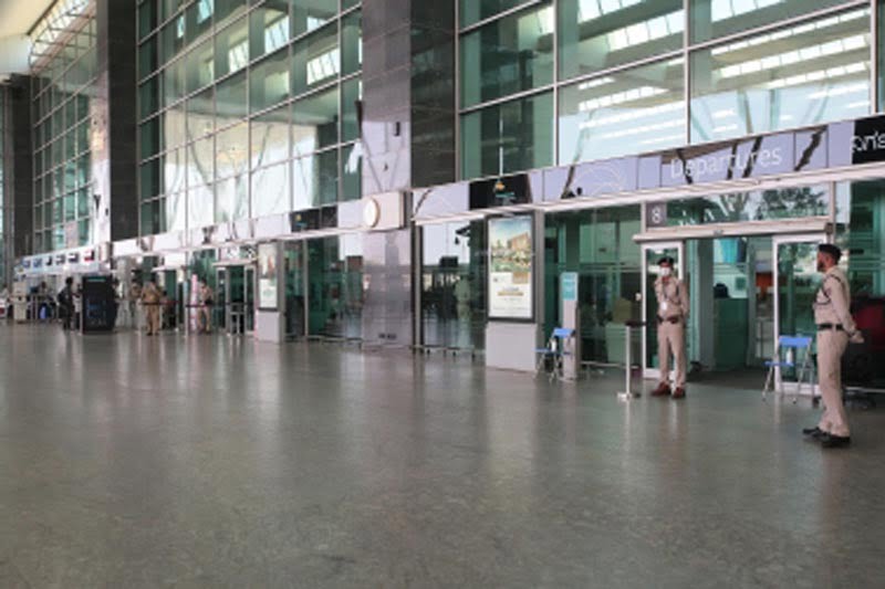 Woman forced to take off shirt for security check at B'luru airport