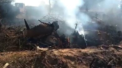 Chartered plane crashes in Rajasthan's Bharatpur