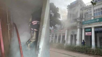Fire breaks out in Delhi hotel