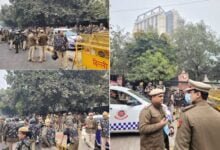 Delhi woman death case: More force deployed outside police HQ