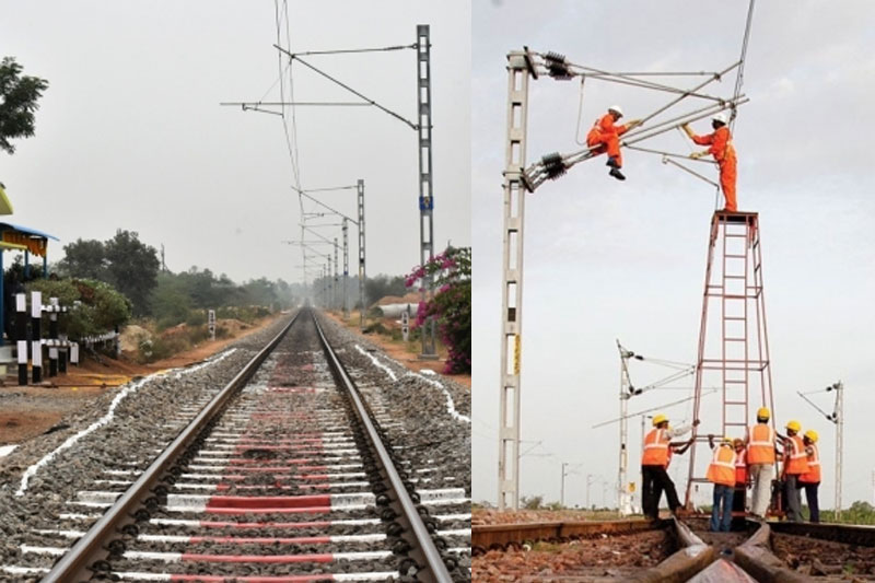 SCR completes electrification between Vikarabad-Parli Vaijanth