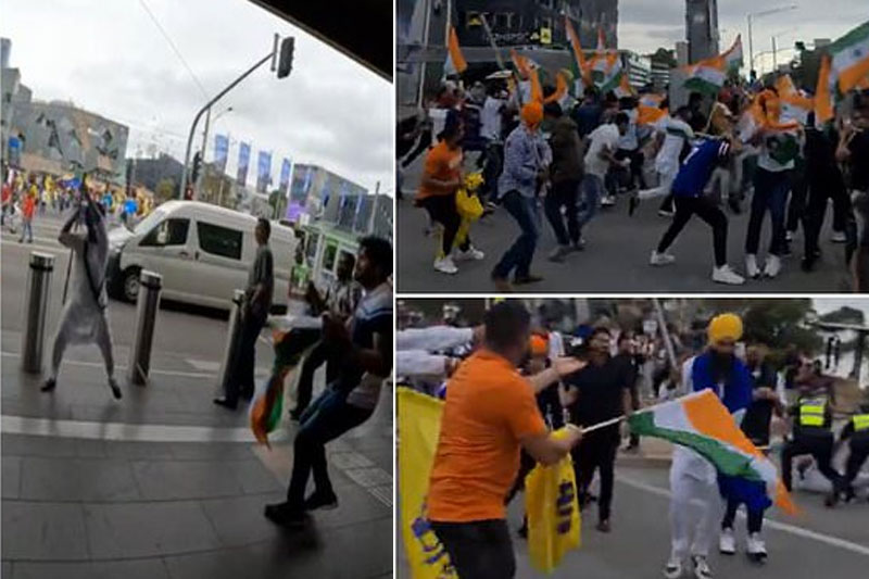 Khalistani supporters, Indians clash in Australia; 2 arrested