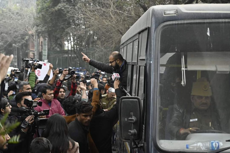 BBC docu screening: Over 70 students detained at Jamia Millia Islamia (Ld)