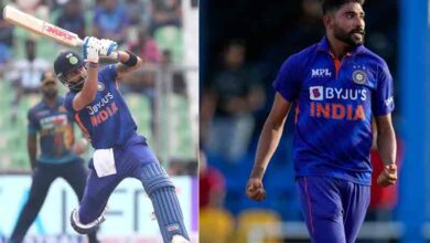 Kohli jumps to fourth, Siraj takes massive leap in latest ODI rankings