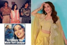 Madhuri Dixit recalls shooting the hook step of 'Tu Shaayar Hai'